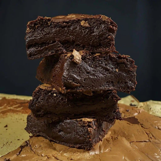 Original Dark Chocolate Brownies – The Kneemelter 🍫 - Brownie Heaven