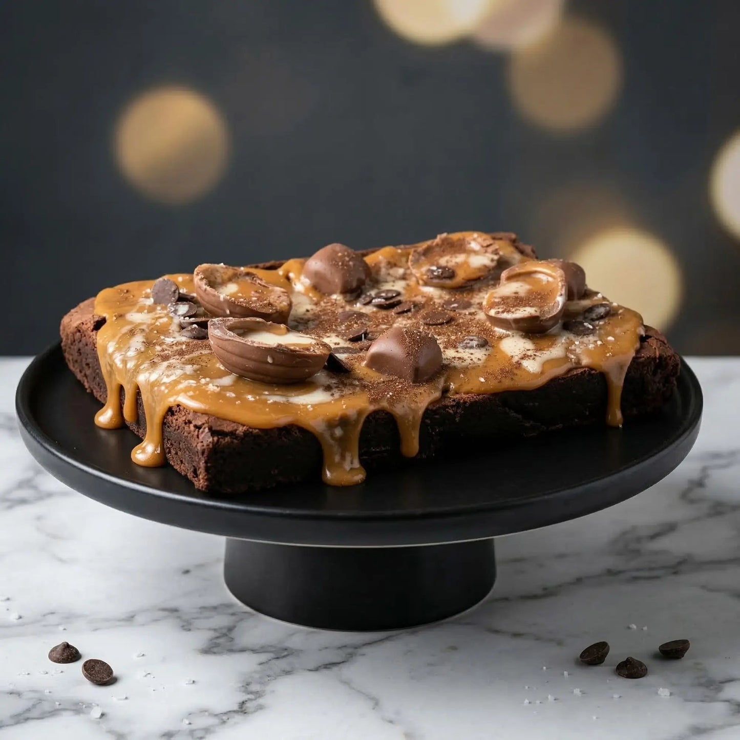 Salted Caramel Slab - Brownie Heaven