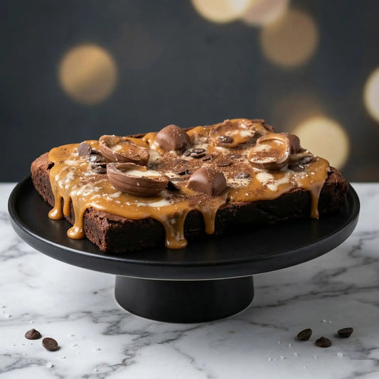 Salted Caramel Slab - Brownie Heaven