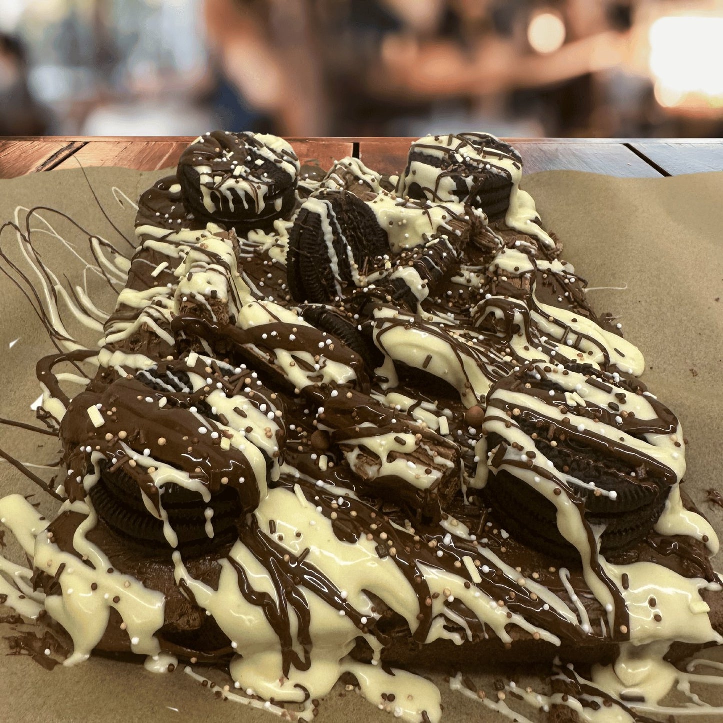 The Slab of the Month - Oreo, Nutella & Cadbury's Flake - Subscription - Brownie Heaven