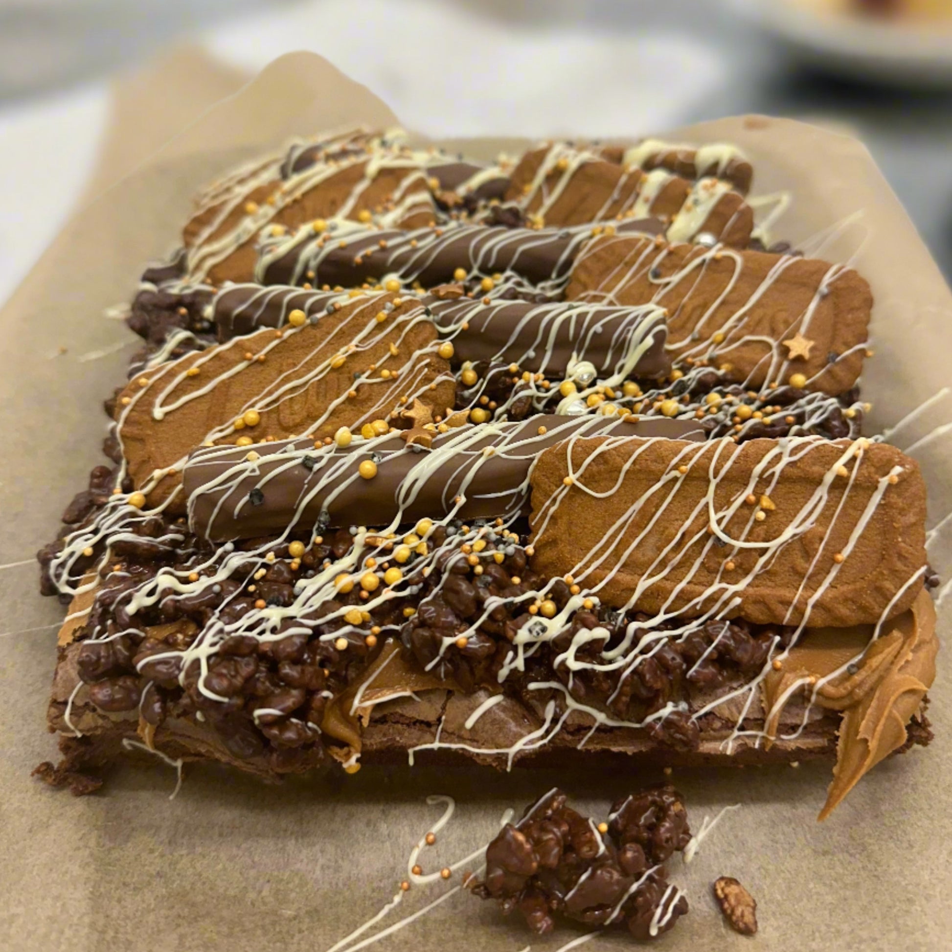 The Slab of the Month - Snap Scoff & Twirl - Subscription - Brownie Heaven