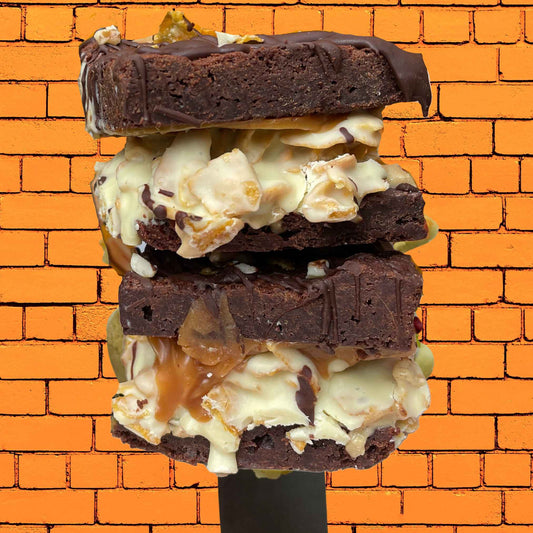The Crunchy Nut Brownie 🆕 - Brownie Heaven